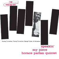 Horace Parlan Quintet - Speakin' My Piece - 180g Vinyl LP