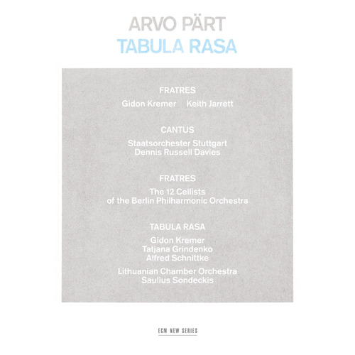 Arvo Pärt - Tabula Rasa / vinyl LP