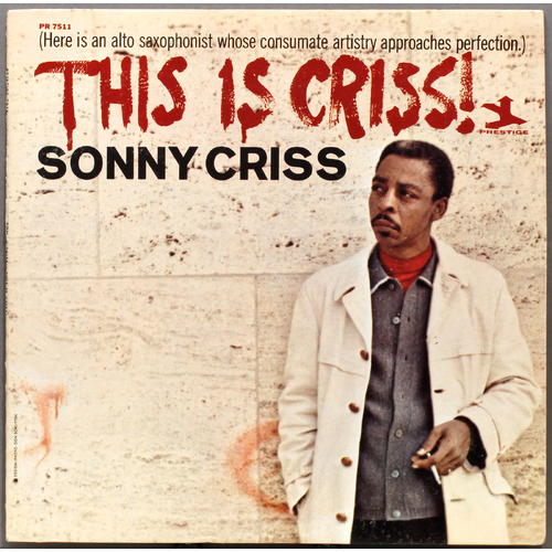 Sonny Criss - This is Criss!