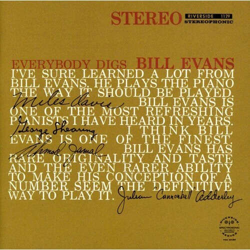 Bill Evans Trio - Everybody Digs Bill Evans - SHM SACD