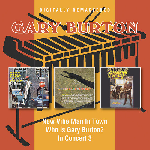 Gary Burton - New Vibe Man In Town / Who Is Gary Burton? / In Concert / 2CD set