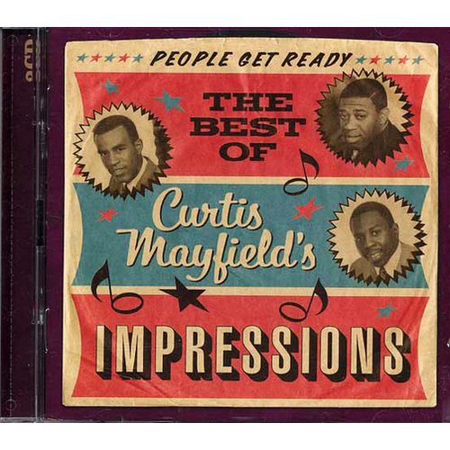 Curtis Mayfield & the Impressions - People Get Ready: The Best of Curtis Mayfield's Impressions / 2CD set