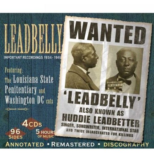 Leadbelly - Important Recordings 1934-1949 / 4CD set