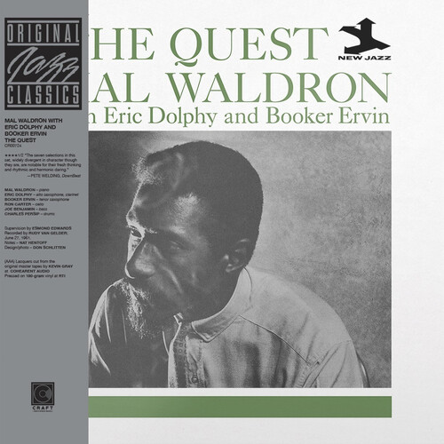 Mal Waldron with Eric Dolphy and Booker Ervin - The Quest - 180g Vinyl LP