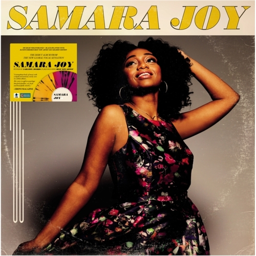 Samara Joy - self-titled debut / 180 gram violet/orange black splatter vinyl LP